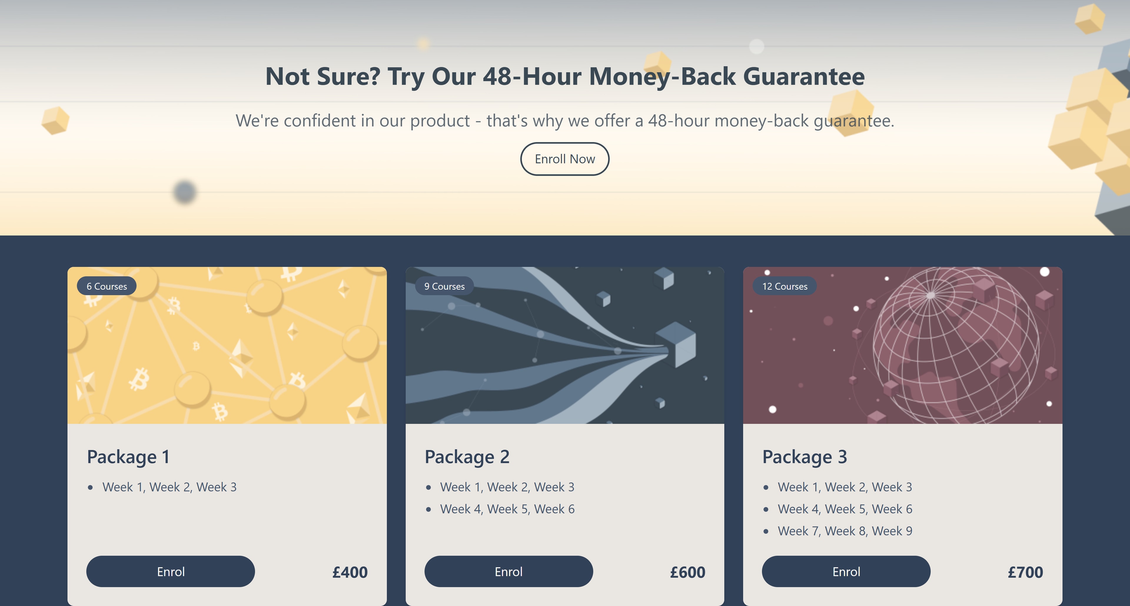 CryptoKnowledge — course overview and enrolment — launch